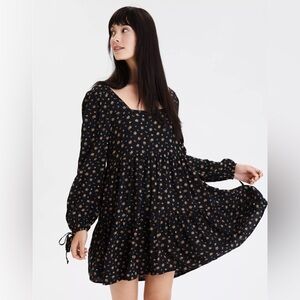American Eagle Floral Summer Babydoll Dress